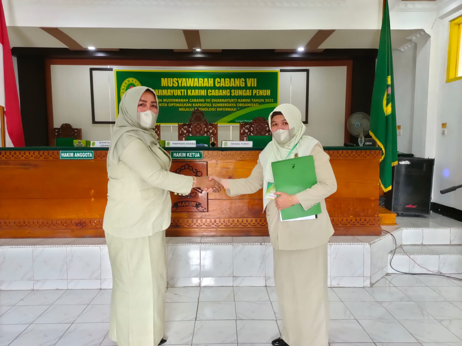 Musyawarah Cabang VII Dharmayukti Karini Cabang Sungai Penuh